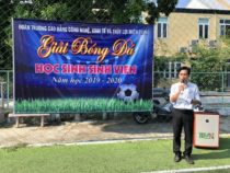Giải bóng đá HSSV trường chào mừng năm học mới 2019-2020